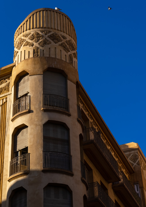 Old french colonial building, North Africa, Oran, Algeria