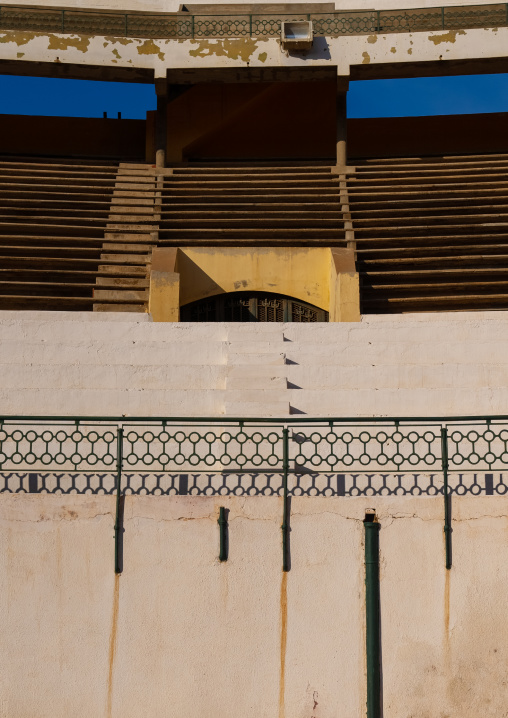 Empty arena rows, North Africa, Oran, Algeria