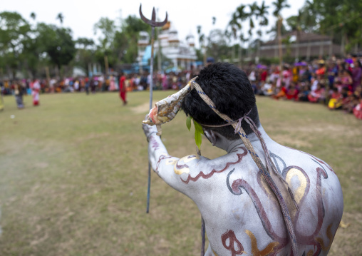 Lord Shiva during Charak Puja hindu festival, Sylhet Division, Kamalganj, Bangladesh