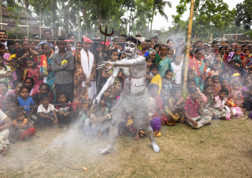 Lord Shiva during Charak Puja hindu festival, Sylhet Division, Kamalganj, Bangladesh