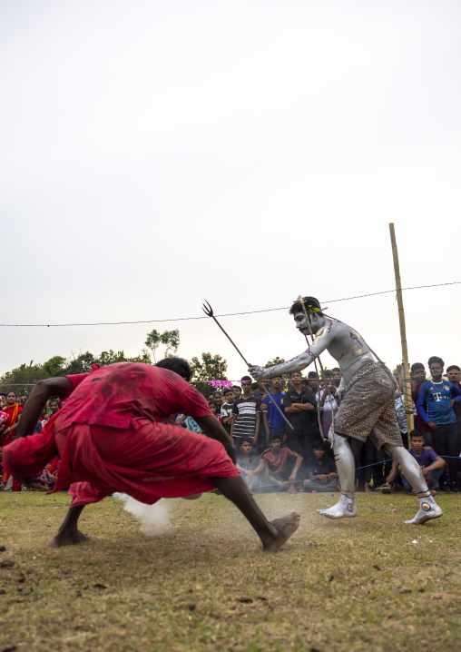 Lord Shiva during Charak Puja hindu festival, Sylhet Division, Kamalganj, Bangladesh