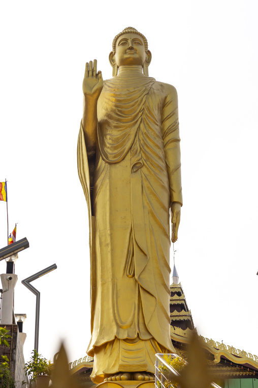 Giant golden buddha statute, Chittagong Division, Bandarban, Bangladesh