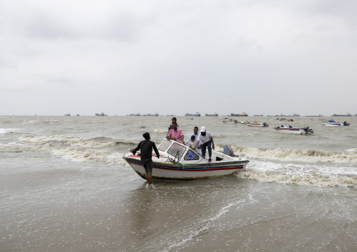 Speed boat for tourists tours, Chittagong Division, Chittagong, Bangladesh