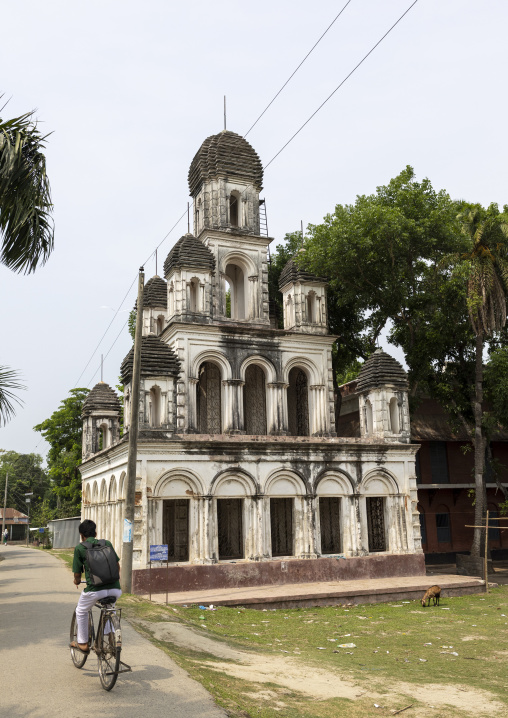 Navaratna Temple near Teota Zamindar Bari, Dhaka Division, Shivalaya, Bangladesh
