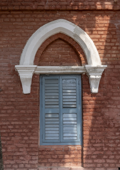 Teota Zamindar Bari window, Dhaka Division, Shivalaya, Bangladesh