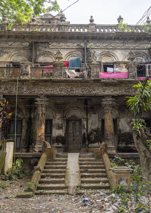 Old heritage house at Pakutia Zamindar Bari, Dhaka Division, Nagarpur, Bangladesh