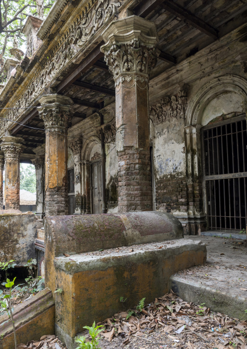 Old heritage house at Pakutia Zamindar Bari, Dhaka Division, Nagarpur, Bangladesh