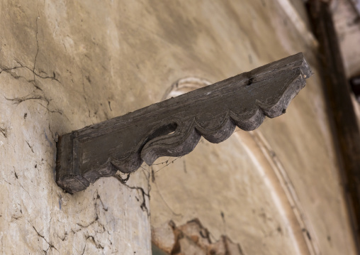 Lamp support in an heritage house at Pakutia Zamindar Bari, Dhaka Division, Nagarpur, Bangladesh