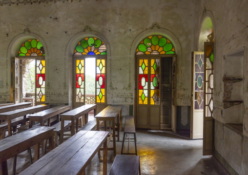 Classroom in an heritage house at Pakutia Zamindar Bari, Dhaka Division, Nagarpur, Bangladesh