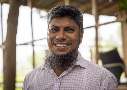 Living Blue master dyeing called Massoud, Rangpur Division, Goalpara, Bangladesh