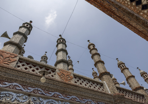 Chini Mosque also known as the Glass Mosque, Rangpur Division, Saidpur, Bangladesh