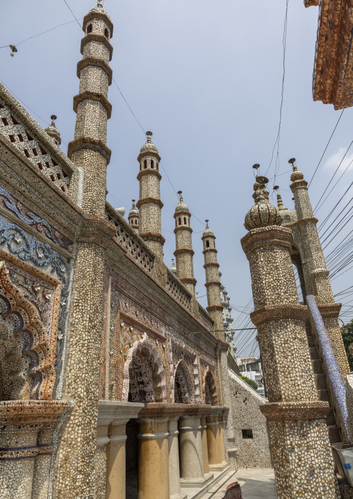 Chini Mosque also known as the Glass Mosque, Rangpur Division, Saidpur, Bangladesh