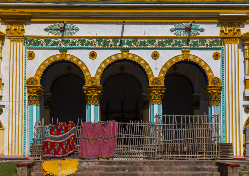 Hindu temple in Dinajpur Rajbari complex, Rajshahi Division, Dinajpur, Bangladesh