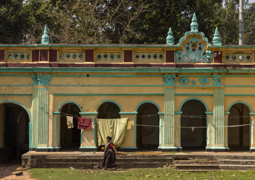 Hindu temple in Dinajpur Rajbari complex, Rajshahi Division, Dinajpur, Bangladesh