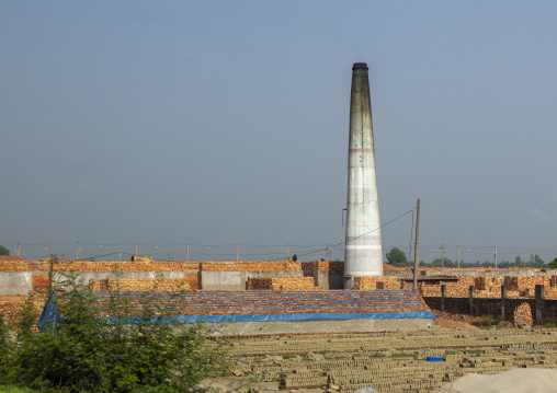 Brick factory, Rajshahi Division, Dinajpur, Bangladesh