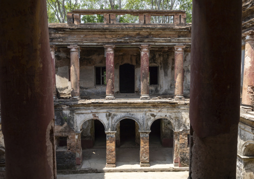 Abandonned Balihar Rajbari palace, Rajshahi Division, Naogaon Sadar, Bangladesh