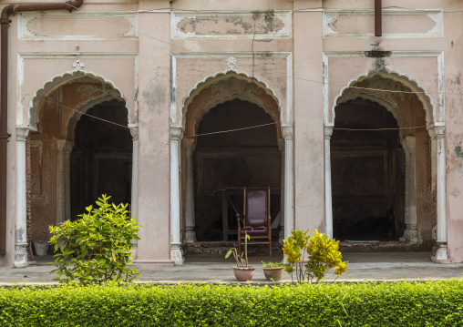 Puthia Rajbari palace arches, Rajshahi Division, Puthia, Bangladesh