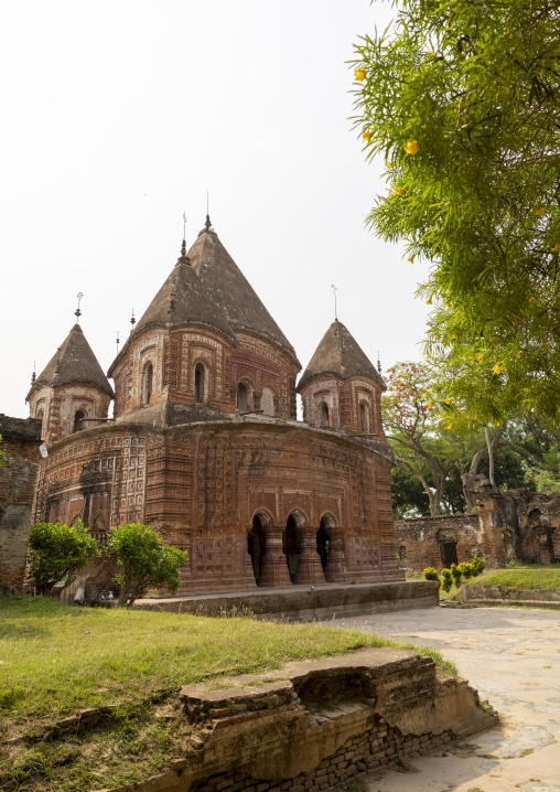 Pancha Ratna Govinda hindu temple, Rajshahi Division, Puthia, Bangladesh