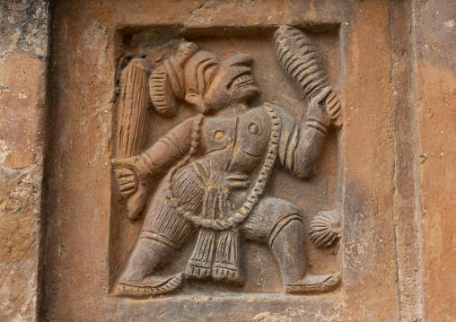 Relief from Pancha Ratna Govinda hindu temple, Rajshahi Division, Puthia, Bangladesh