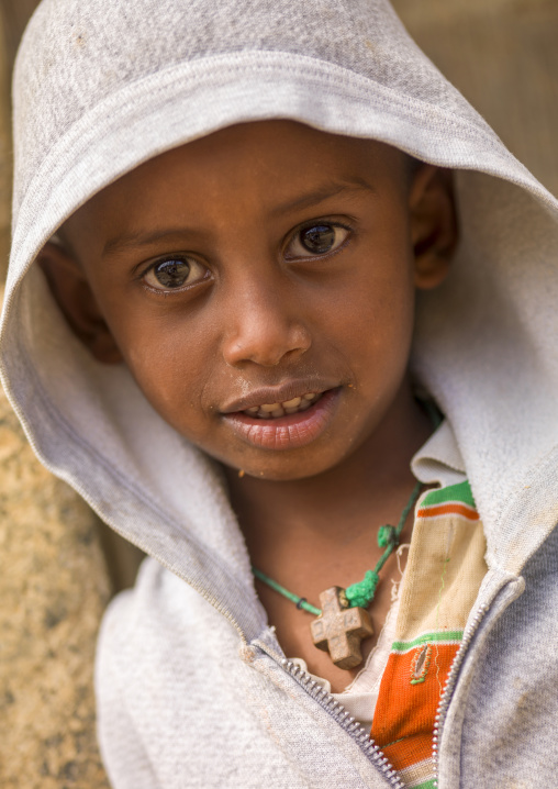Portrait of an eritrean boy, Central region, Arbaroba, Eritrea
