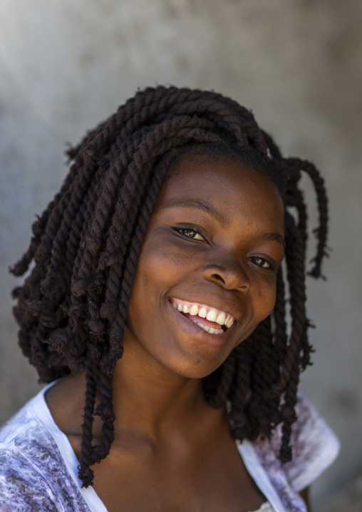 Beautiful young woman, Island of mozambique, Nampula province, Mozambique