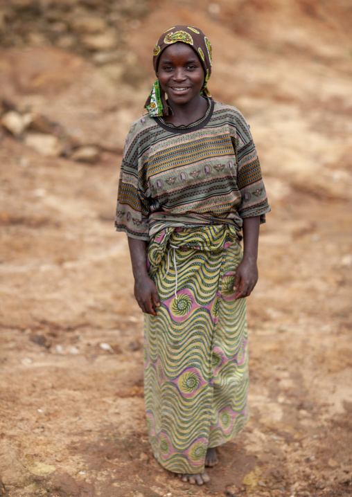 Batwa tribe woman, Western province, Cyamudongo, Rwanda