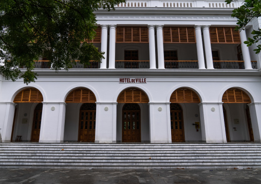 Former french hotel de ville, Pondicherry, Puducherry, India