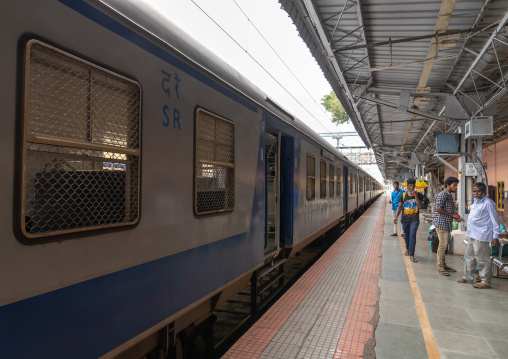 Train station, Puducherry, Pondicherry, India