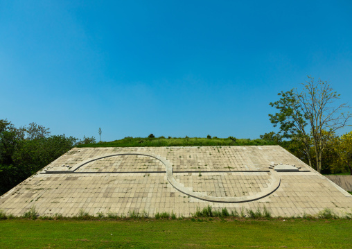 Geometric Hill in Capitol complex, Punjab State, Chandigarh, India