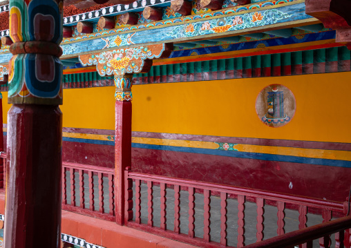 Hemis monastery balcony, Ladakh, Hemis, India