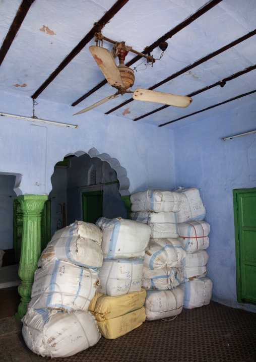 Old haveli used as warehouse in old Delhi, Delhi, New Delhi, India