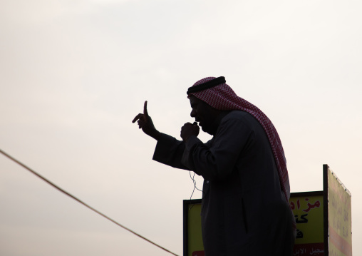 Auction during the King Abdul Aziz Camel Festival, Riyadh Province, Rimah, Saudi Arabia