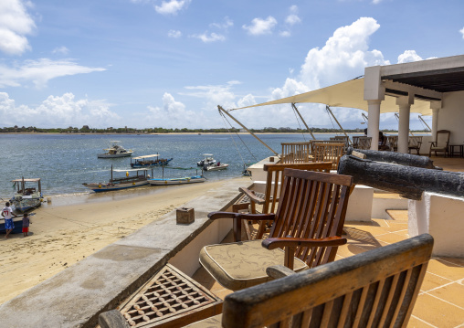 Peponi hotel bar, Lamu County, Shella, Kenya