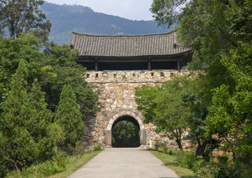 South Gate of Mt. Chongbang Fortress, North Hwanghae, Sariwon, North Korea