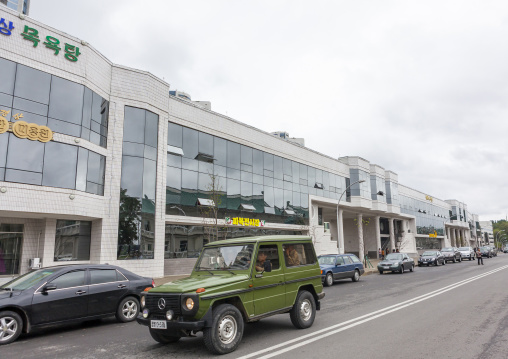 Restaurants in a new residential area, DGC, Pyongyang, North Korea
