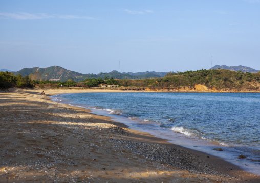 Majon beachfront holiday cottages beach, South Hamgyong, Hamhung, North Korea