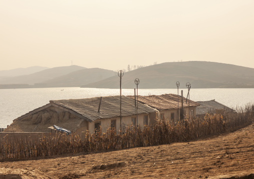 Farmers village in the countryside, South Pyongan, Nampo, North Korea