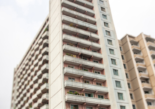 Apartments building, DGC, Pyongyang, North Korea