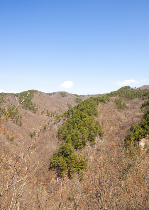Mountainous landscape, North Hamgyong, Jung Pyong Ri, North Korea