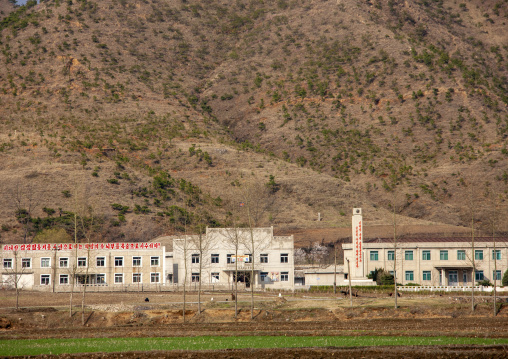 Farmers village in the countryside, DGC, Pyongyang, North Korea