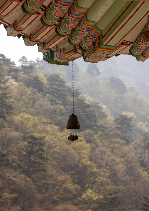 International friendship exhibition building roof, Hyangsan county, Mount Myohyang, North Korea