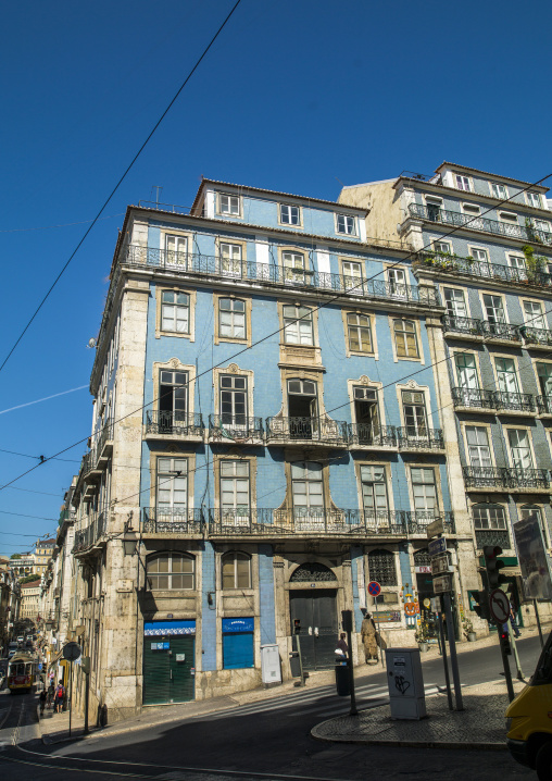 Old portuguese houses, Lisbon district, Lisbon, Portugal