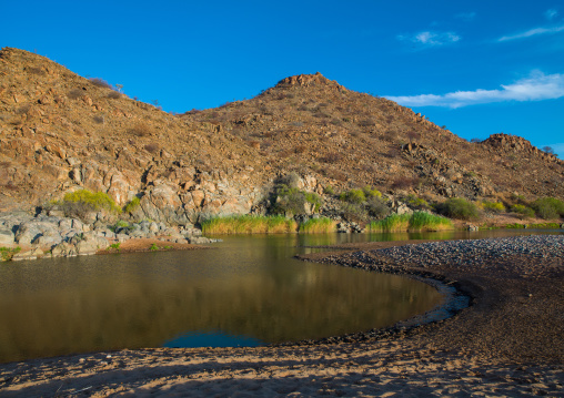 Pediva hot springs, Namibe Province, Iona National Park, Angola