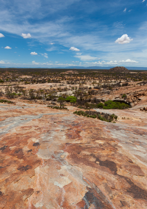 Tchitundo Hulo hills landscape, Namibe Province, Capolopopo, Angola