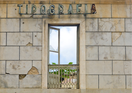 Colonial Portuguese House In Luanda, Angola