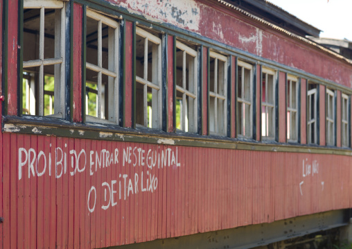 Old Train Carriage, Luanda, Angola