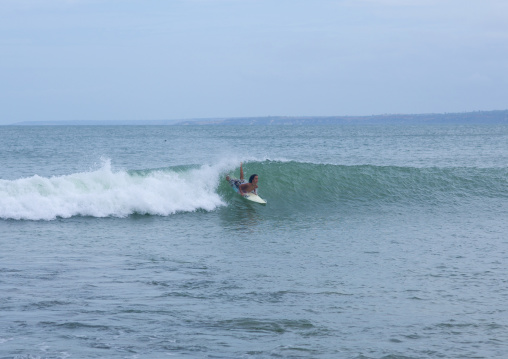 Boy Surfing At Capo Iedo, Angola