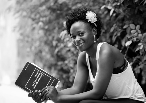 Student With A Book Of Political Science, Benguela, Angola