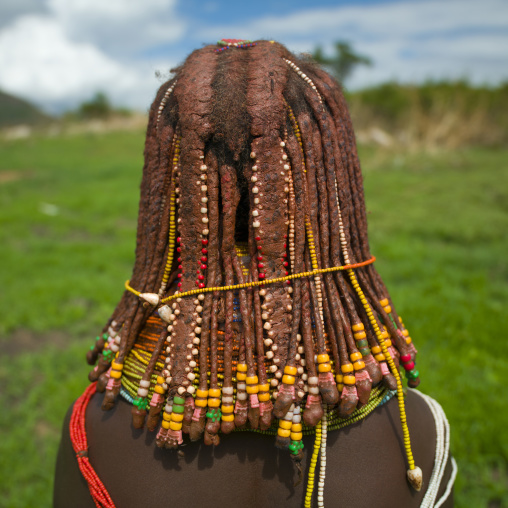 Mwila Girl With Plaits, Chibia Area, Angola