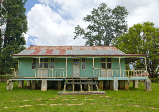 One Of The First Settlers Wooden Houses, Lubango, Angola